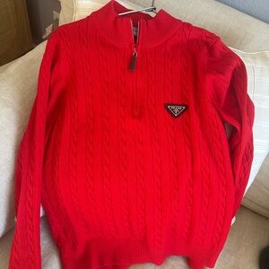Prada Cable Knit Sweater